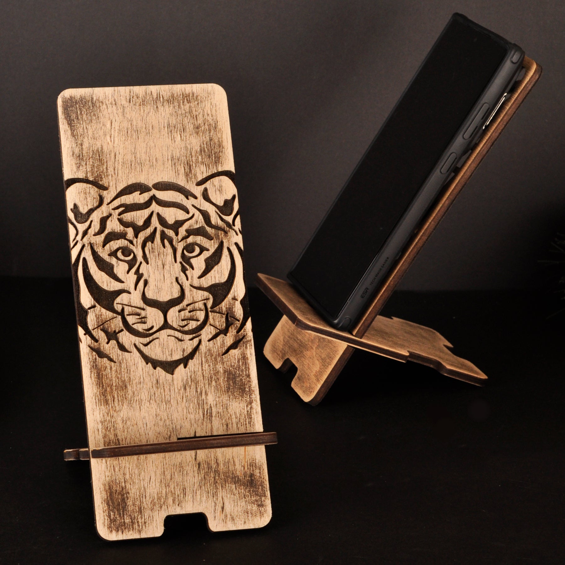 Дерев'яна підставка під телефон PT31_B